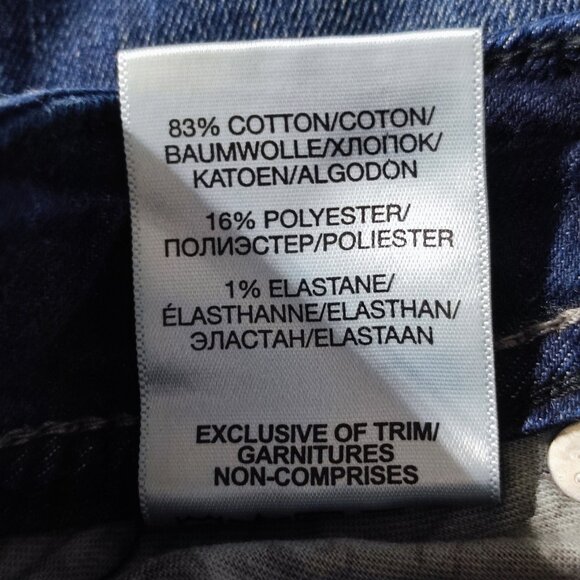 Silver Jeans women's size 14/L34 indigo blue Suki Mid Straight Super stretch - Picture 8 of 16